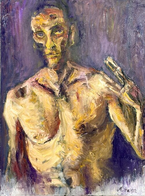 Mike Halem Self Protrait 2024
