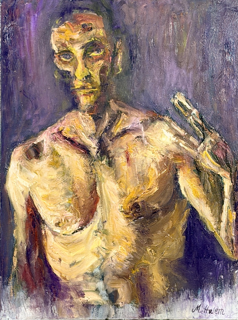 Mike Halem Self Protrait 2024